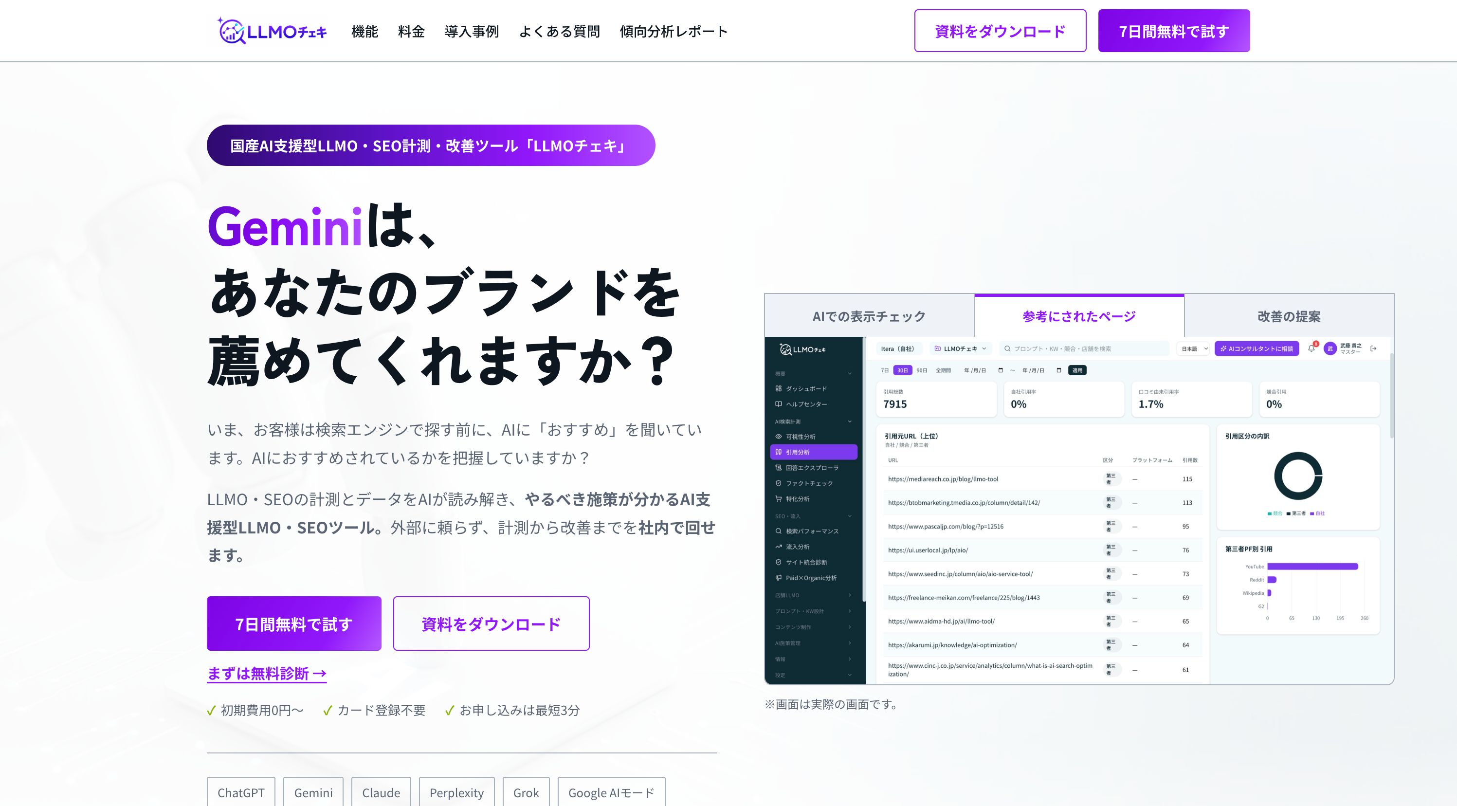 LLMOチェキ